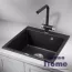 Кухонная мойка из кварца Granula GR-5102 черный