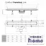 Душевой лоток Pestan Confluo Frameless Line 750 79.6 см, хром матовый
