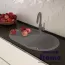 Кухонная мойка из кварцгранита Lemark Lacha 760 9910059, серый шёлк