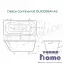 Ванна чугунная Delice Continental 130x70 с антискользящим покрытием