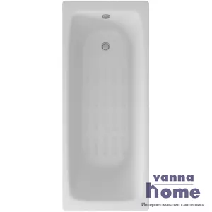 Ванна чугунная Delice Biove 170x75 с антискользящим покрытием