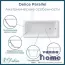 Ванна чугунная Delice Parallel 180x80 с ручками