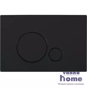 Кнопка смыва BelBagno Sfera BB017-SR-NERO.M черный матовый