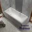 Ванна чугунная Finn Kvadro 160x70 с отверстиями для ручек