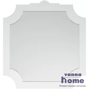 Зеркало Corozo Манойр 85, белое