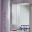 Зеркальный шкаф Акватон Майами 75 L с LED подсветкой, белый