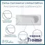 Ванна чугунная Delice Continental Limited Edition 165x70