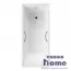 Ванна чугунная Delice Prestige 170x80 с отверстиями для ручек и антискользящим покрытием