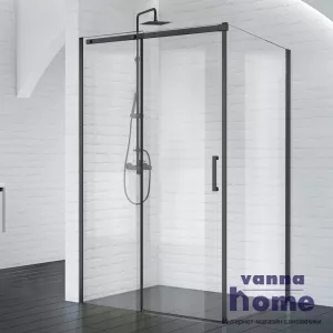 Душевой уголок BelBagno ACQUA-AH-1-140/90-C-NERO 140x90