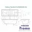 Ванна чугунная Delice Parallel 170x80 с антискользящим покрытием