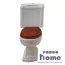 Крышка-сиденье Cezares Royal Palace CZR-T-012W-S-G с микролифтом, петли золото