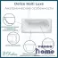 Ванна чугунная Delice Haiti Luxe 150x80