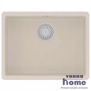 Кухонная мойка из кварцгранита Lemark Sinara 540-U 9910078, шампань