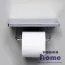 Держатель для туалетной бумаги Wasserkraft K-1425 с полочкой для телефона, хром