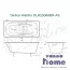 Ванна чугунная Delice Malibu 170x70 с отверстиями для ручек и антискользящим покрытием
