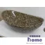 Раковина Stella Polar Орион 58, коричневый камень