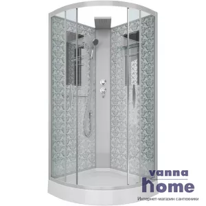 Душевая кабина Niagara Luxe NG-7715WBK 90x90