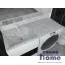 Раковина над стиральной машиной Stella Polar Мадлен 120 L, белый мрамор
