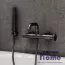 Смеситель для ванны Iddis Grange GRAGMR2i02 с душем, графит