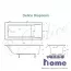 Ванна из литьевого мрамора Delice Diapason 150x70 глянцевая