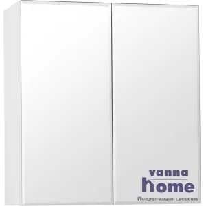 Зеркальный шкаф Style Line Амарант 60, белый