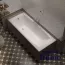 Ванна чугунная Finn Kvadro Deep 170x70 с отверстиями для ручек