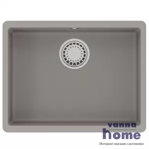 Кухонная мойка из кварцгранита Lemark Sinara 540-U 9910075, грей