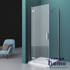 Душевой уголок BelBagno KRAFT-AH-12-90/100-C-Cr-L 90x100