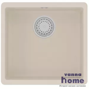 Кухонная мойка из кварцгранита Lemark Sinara 440-U 9910072, шампань