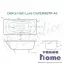 Ванна чугунная Delice Haiti Luxe 160x80 с отверстиями для ручек и антискользящим покрытием