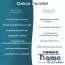 Ванна чугунная Delice Parallel 180x80 с ручками