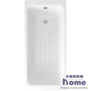Ванна чугунная Delice Parallel 170x70 с антискользящим покрытием