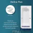 Ванна чугунная Delice Flex 170x80 с отверстиями для ручек и антискользящим покрытием