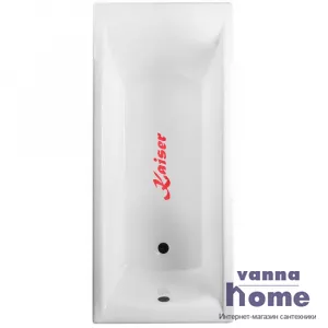 Ванна чугунная Kaiser Vilma 170x70 (углубленная с антискользящим покрытием)