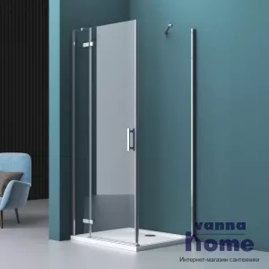 Душевой уголок BelBagno KRAFT-A-12-90-C-Cr-L 90x90