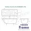 Ванна чугунная Delice Aurora 160x75 с антискользящим покрытием
