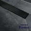 Душевой лоток Pestan Confluo Frameless Line 450 Black Matte 49.6 см, черный матовый
