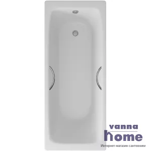 Ванна чугунная Delice Biove 170x75 с ручками